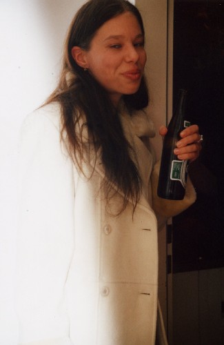 linny mit bier :::