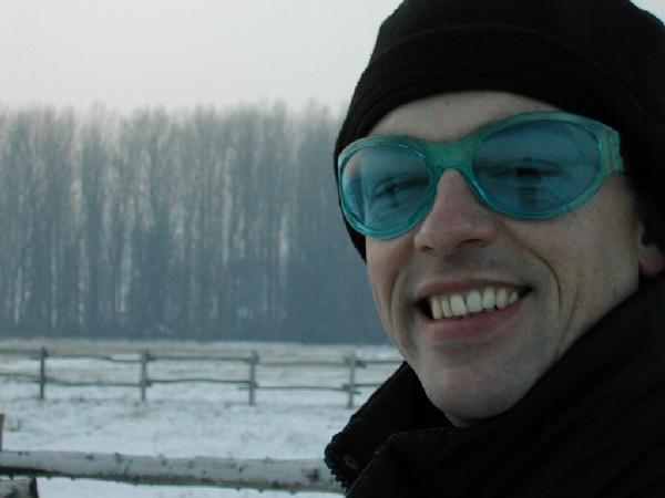 blaue brillen ..