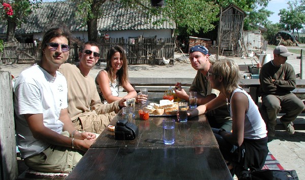 Babs 30. Geburtstag mit Freunden ;-) Sommer 2003