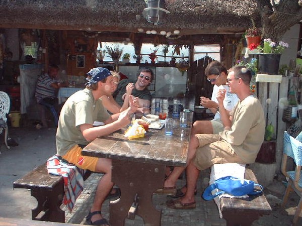 Babs 30. Geburtstag mit Freunden ;-) Sommer 2003