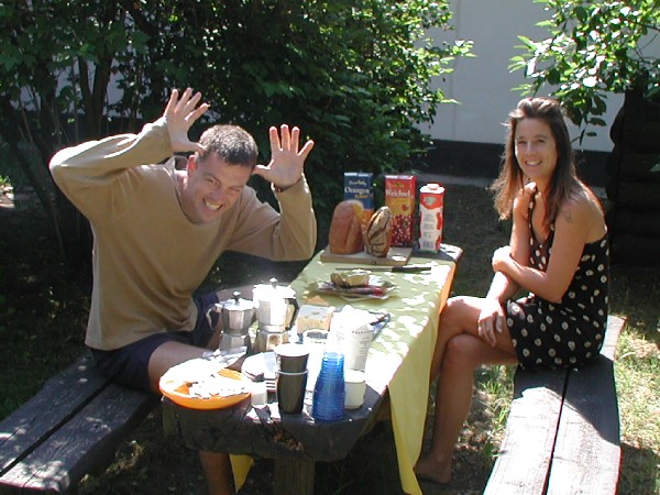 Babs 30. Geburtstag mit Freunden ;-) Sommer 2003