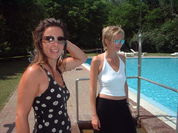 Babs 30. Geburtstag mit Freunden ;-) Sommer 2003