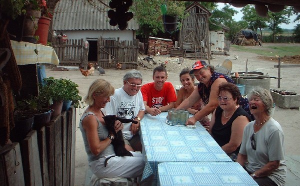 Babs 30. Geburtstag mit Family ;-) Sommer 2003