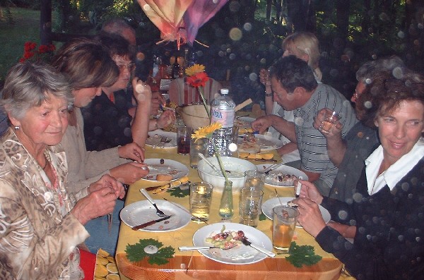 Babs 31. Geburtstag mit Family ;-) Sommer 2004