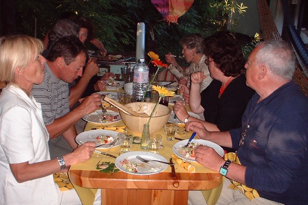Babs 31. Geburtstag mit Family ;-) Sommer 2004