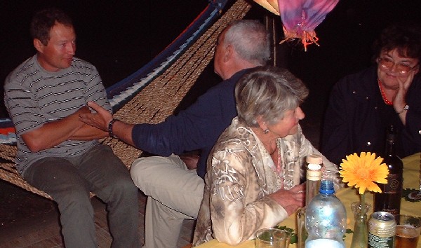 Babs 31. Geburtstag mit Family ;-) Sommer 2004