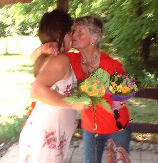 Babs 31. Geburtstag mit Family ;-) Sommer 2004