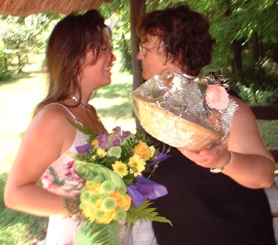 Babs 31. Geburtstag mit Family ;-) Sommer 2004