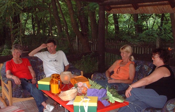 Babs 31. Geburtstag mit Family ;-) Sommer 2004