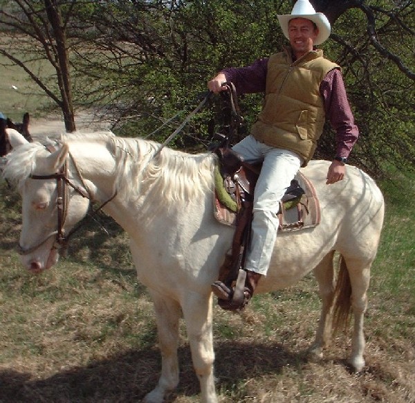 Westernreiten mit Istvan ;-)